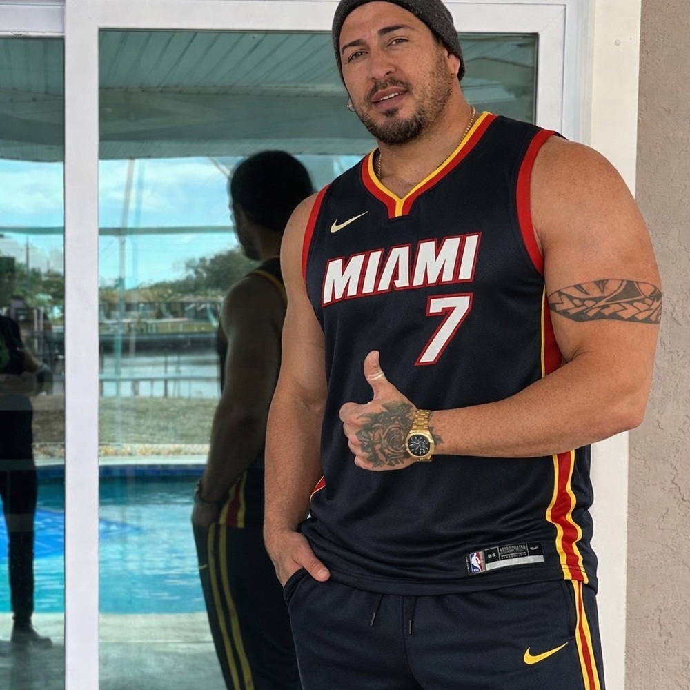 Nike Dri-FIT Black Jersey with Red Trim